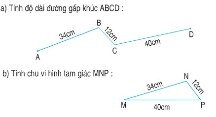Giải câu 1 ôn tập về hình học