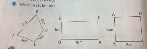 Giải câu 4 bài Ôn tập số đến 100 000