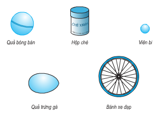 Giải bài : Giới thiệu hình trụ. Giới thiệu hình cầu - sgk Toán 5 trang 125