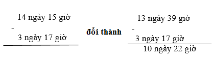Giải bài : Trừ số đo thời gian - sgk Toán 5 trang 132