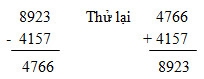 Giải bài : Phép trừ - sgk Toán 5 trang 159
